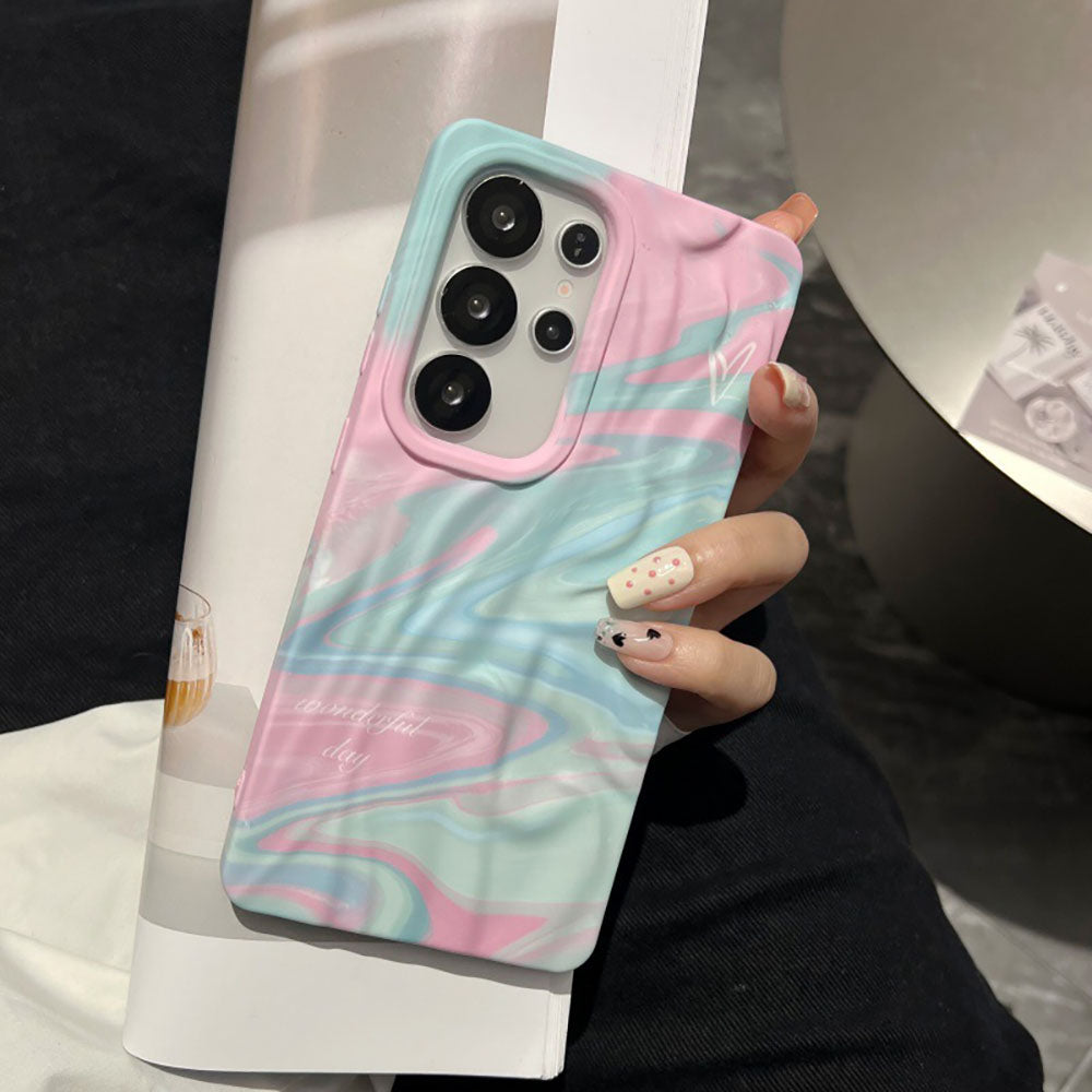 Ripple Ink Painting Phone Case For Samsung Galaxy