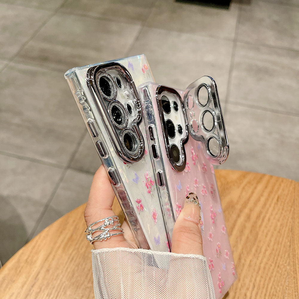 Shell Pattern Flower Phone Case For Samsung Galaxy