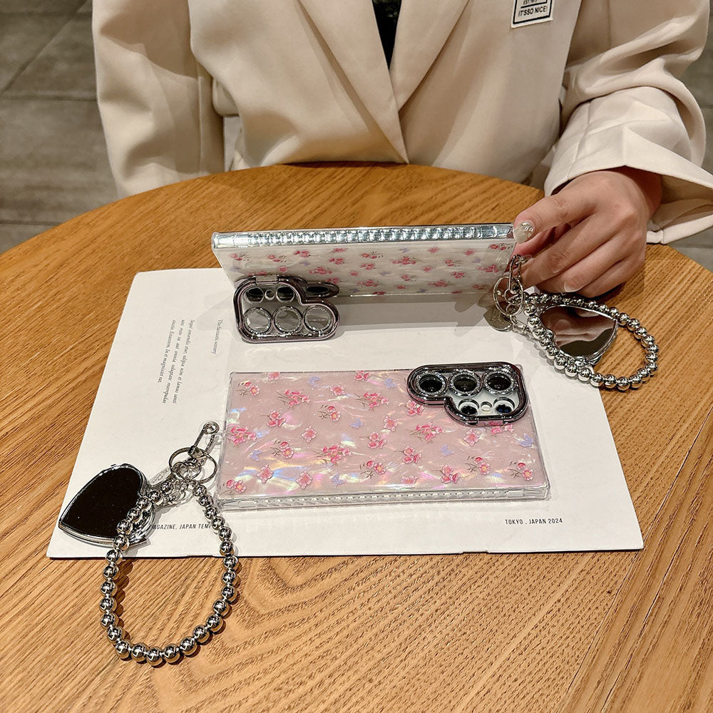 Shell Pattern Flower Phone Case For Samsung Galaxy