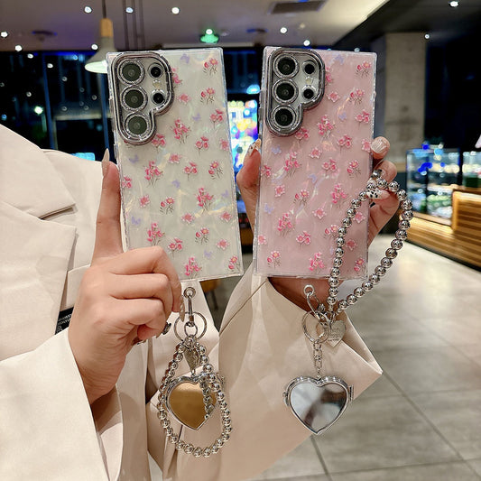 Shell Pattern Flower Phone Case For Samsung Galaxy