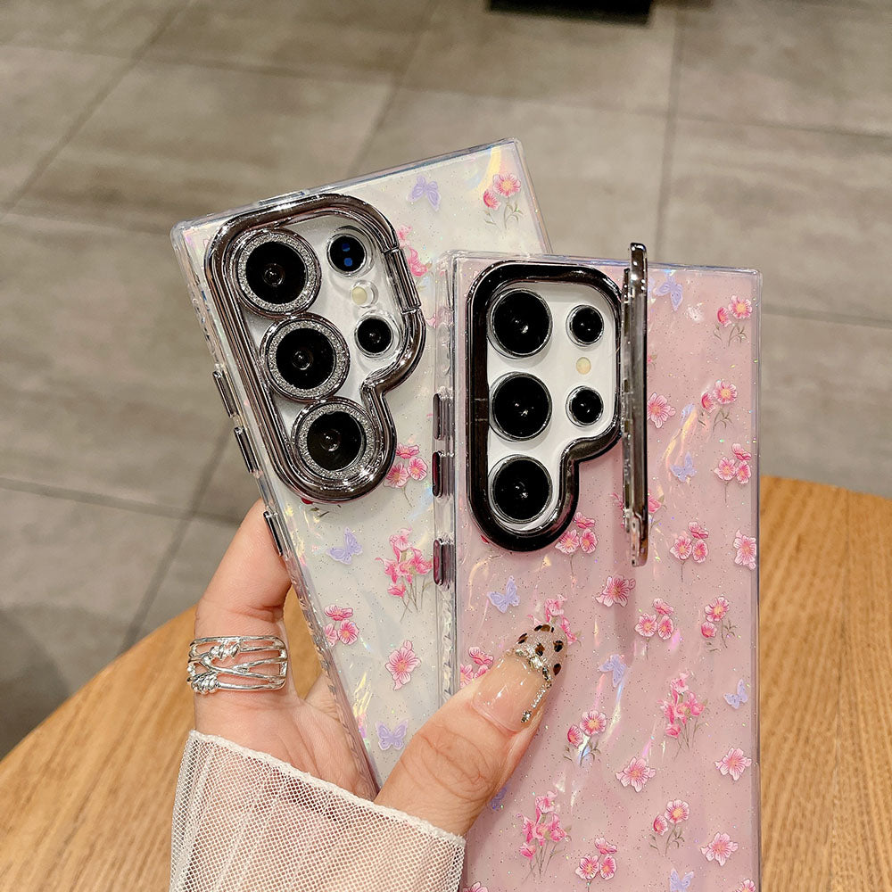 Shell Pattern Flower Phone Case For Samsung Galaxy