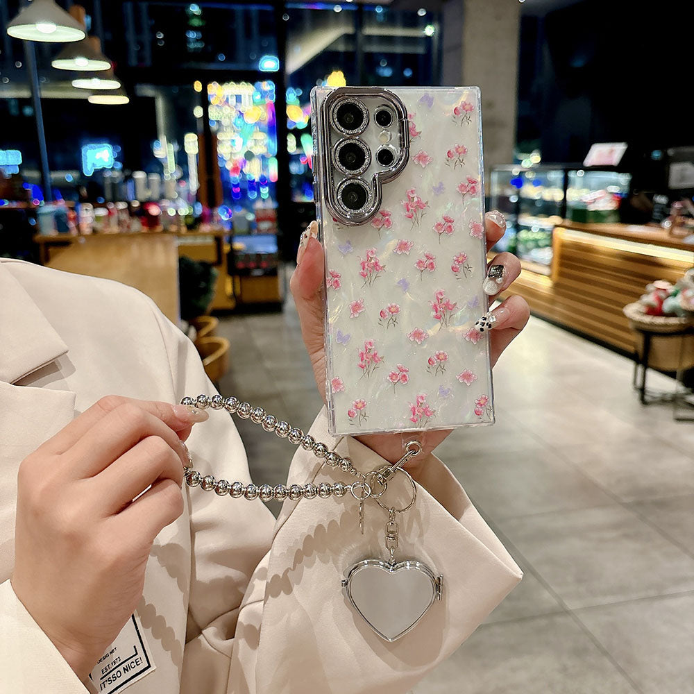 Shell Pattern Flower Phone Case For Samsung Galaxy