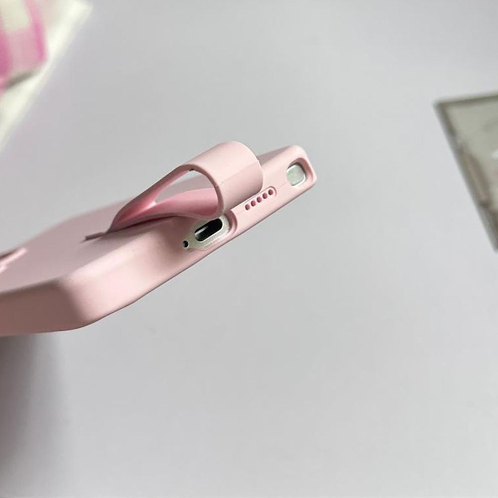 Frosted Liquid Silicone Electroplated Magnetic Lanyard Phone Case For Samsung Galaxy