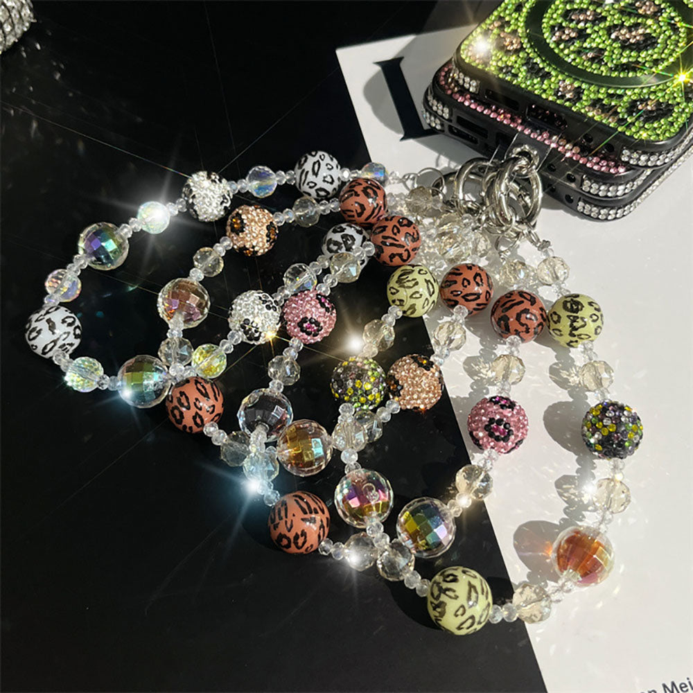 Luxury Diamond Leopard Print Magnetic Phone Case For Samsung Galaxy Z Flip 6/5/4/3