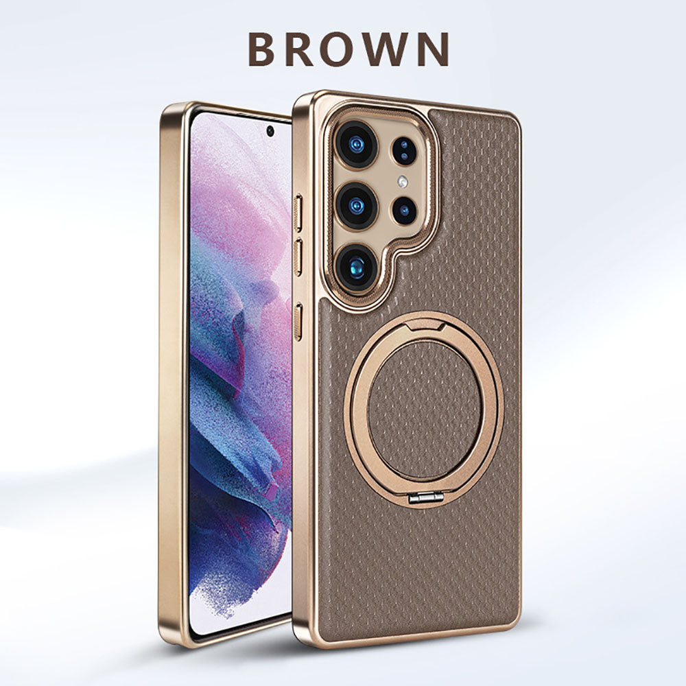 Premium Luxury Frosted Stand Phone Case For Samsung Galaxy