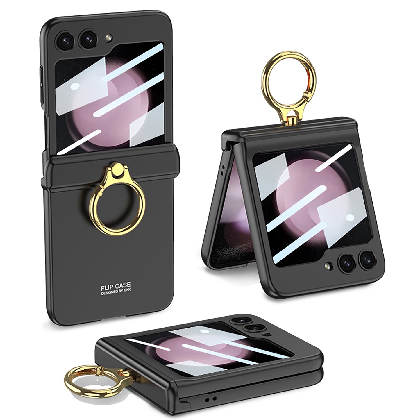 Magnetic All-included Shockproof Phone Cover For Galaxy Z Flip6 Flip5 Flip4 Flip3