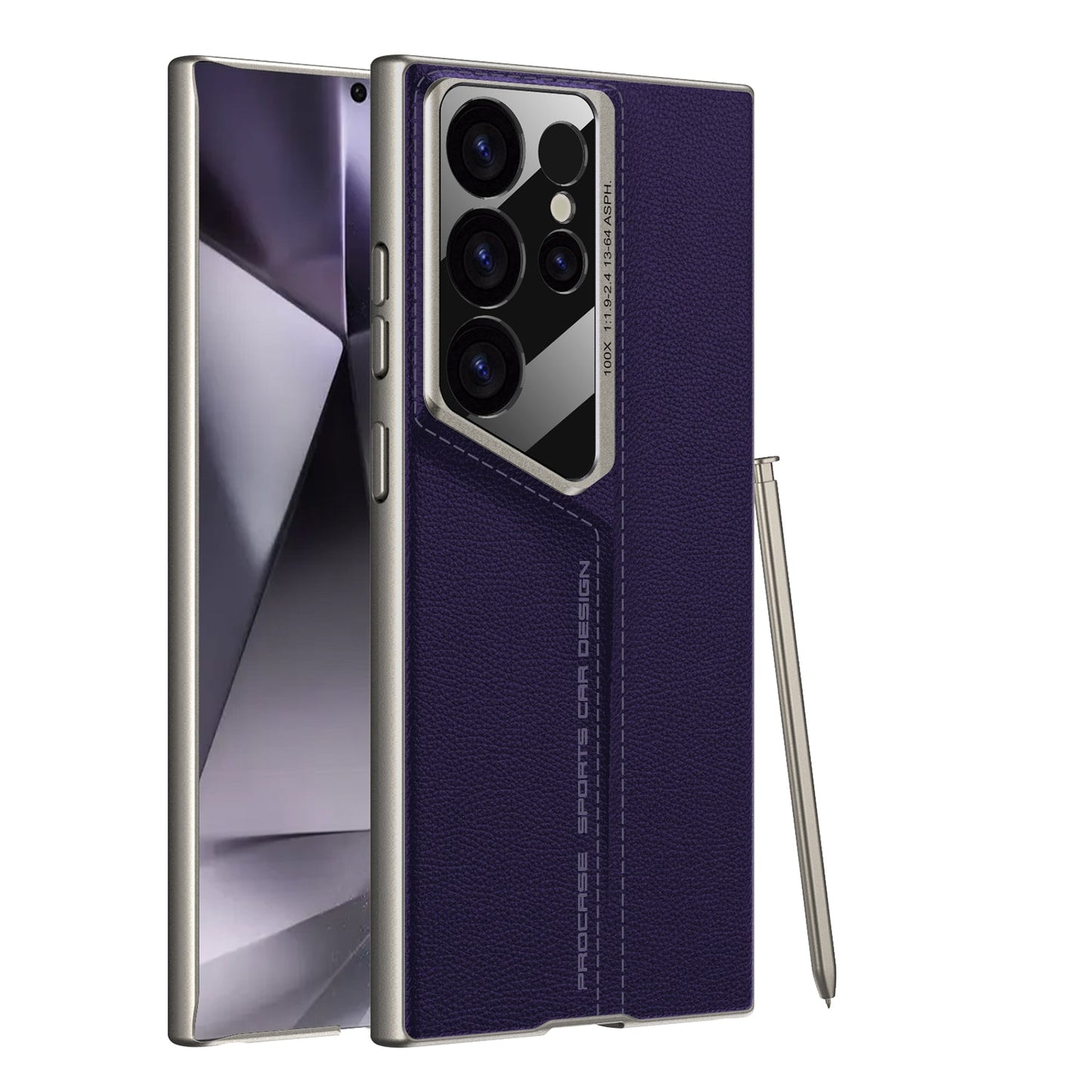 Luxury Leather All-inclusive Anti-fall Protective Phone Case For Samsung Galaxy S24 S23 Ultra