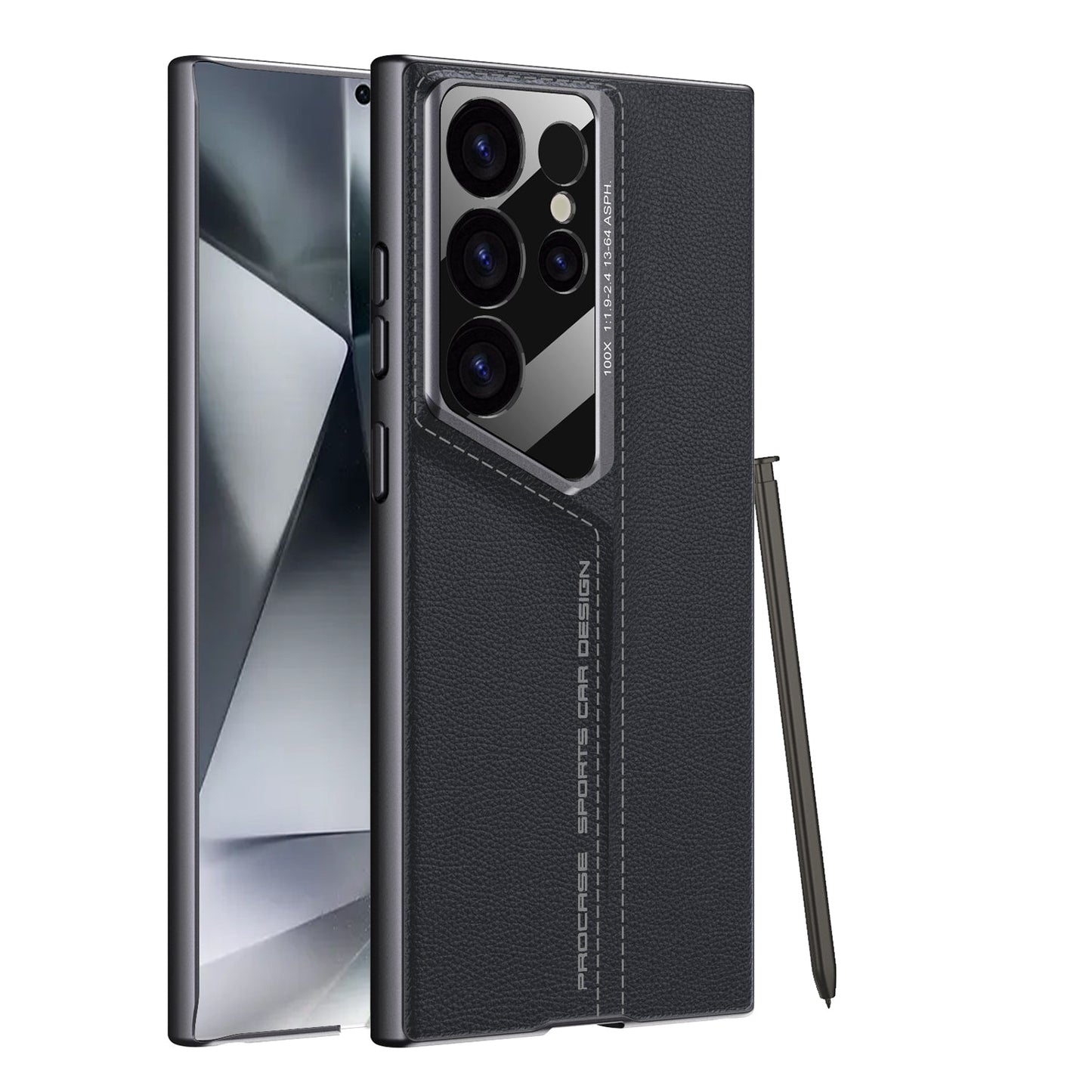 Luxury Leather All-inclusive Anti-fall Protective Phone Case For Samsung Galaxy S24 S23 Ultra