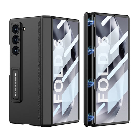 Magnetic Hinge Hidden Bracket All-included Case With Back Screen Protector For Galaxy Z Fold 7/6/5/4/3