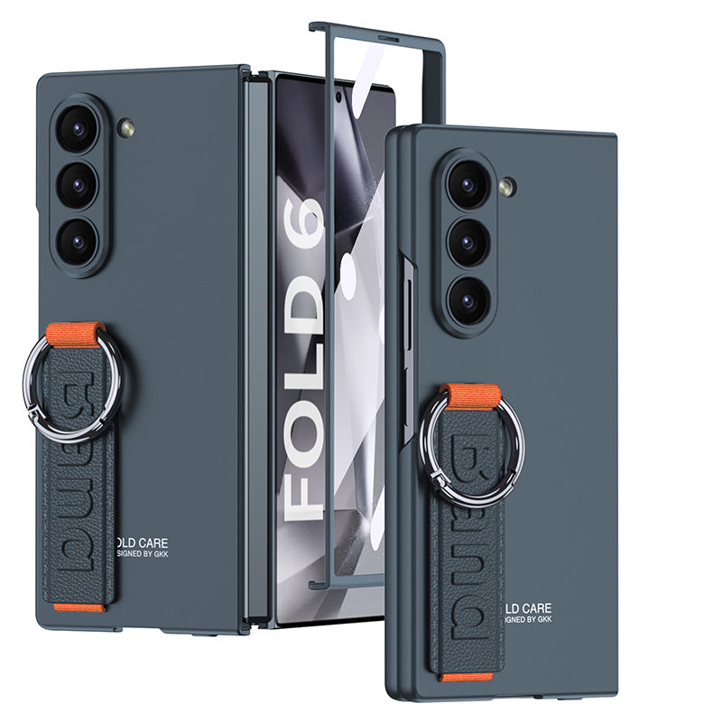 Luxury Wristband Holder Shockproof Phone Case For Galaxy Z Fold 6/7