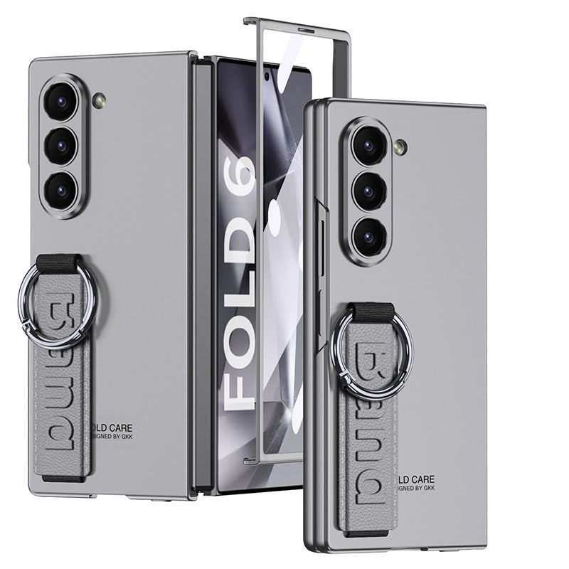 Luxury Wristband Holder Shockproof Phone Case For Galaxy Z Fold 6/7