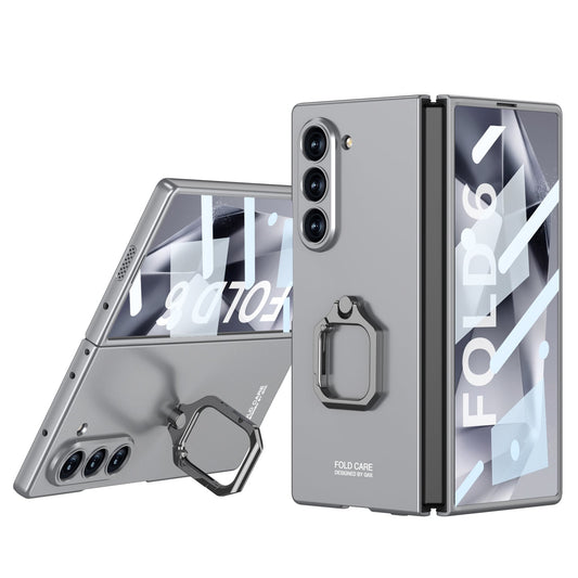 Luxury Shockproof Phone Case With Ring Holder For Galaxy Z Fold 6/7