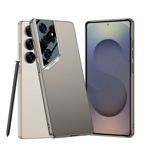 Ultra-thin Frosted Lens Protection Case for Galaxy S25 Ultra