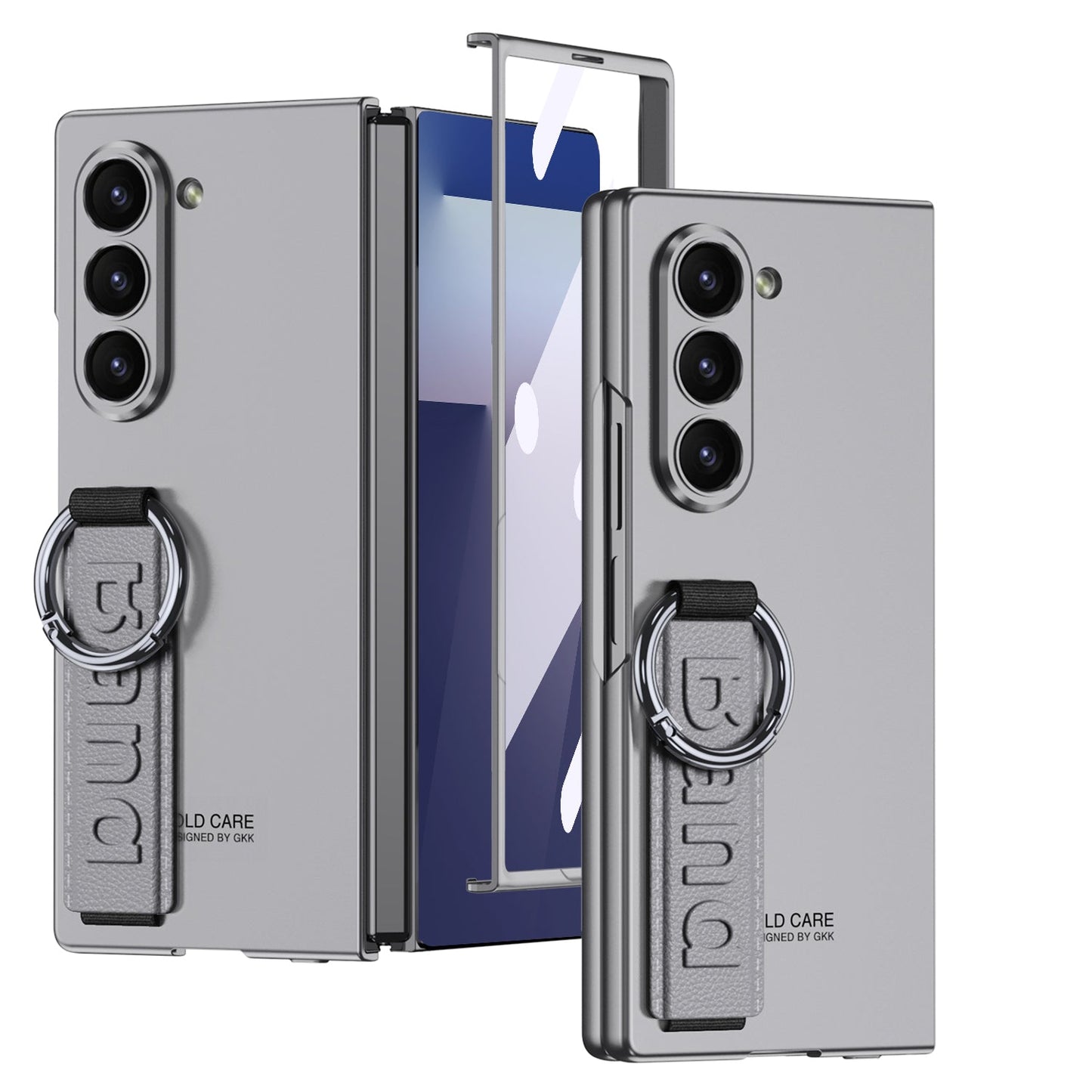 Luxury Wristband Holder Shockproof Phone Case For Galaxy Z Fold 6/7