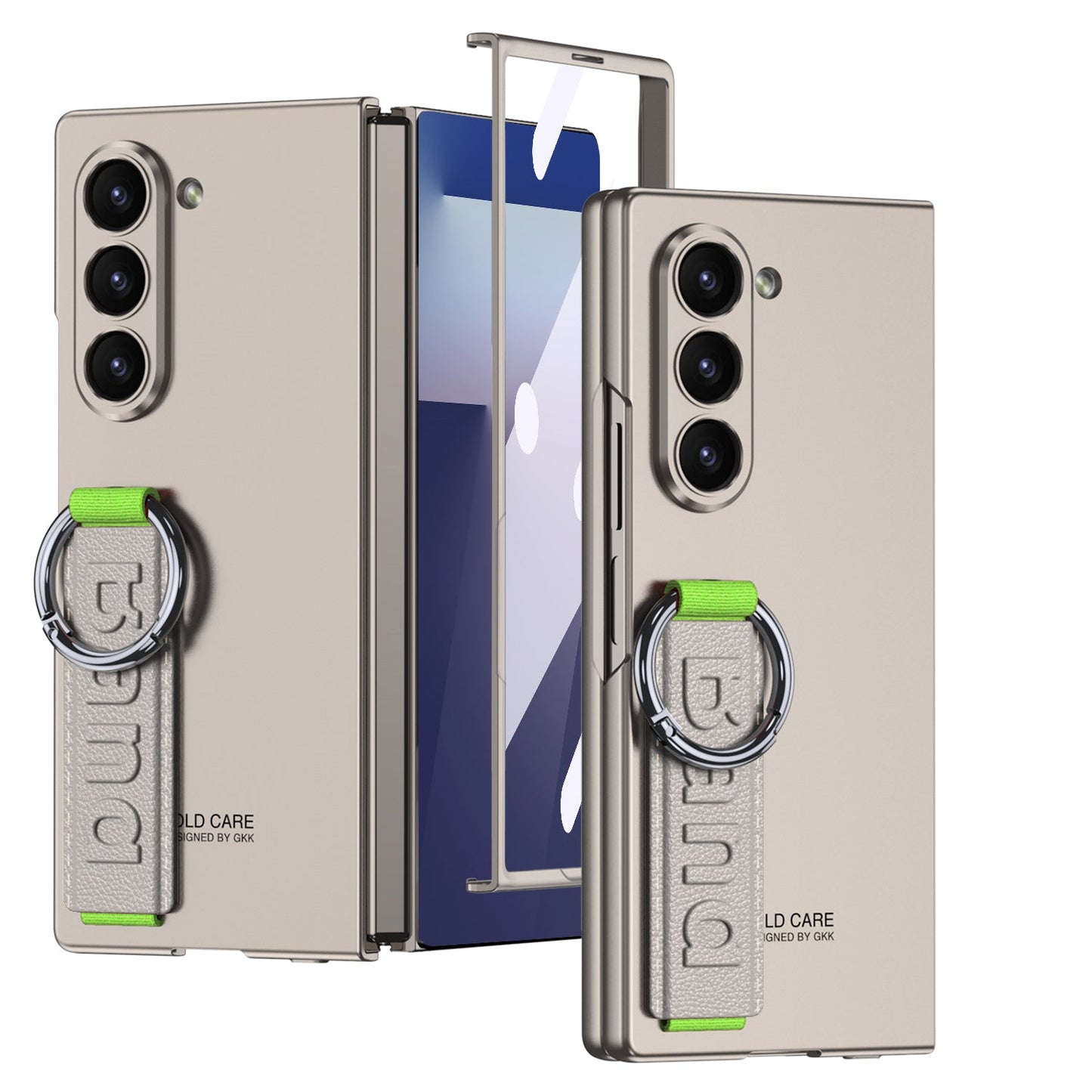 Luxury Wristband Holder Shockproof Phone Case For Galaxy Z Fold 6/7