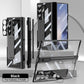 Magnetic Hinge Plating Case For Galaxy Z Fold 7/6/5/4/3 With Double Hinge Protector