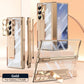 Magnetic Hinge Plating Case For Galaxy Z Fold 7/6/5/4/3 With Double Hinge Protector