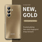 Electroplating Shockproof Phone Case With Back Screen Protector Film For Galaxy Z Fold 7/6/5/4/3