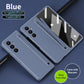 Anti-fall Protective Phone Case With Pen Tray Shell and Film For Galaxy Z Fold 7/6/5/4/3