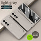 Anti-fall Protective Phone Case With Pen Tray Shell and Film For Galaxy Z Fold 7/6/5/4/3