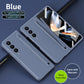 Anti-fall Protective Phone Case With Pen Tray Shell and Film For Samsung Galaxy Z Fold5 Fold4 Fold3 - Mycasety Mycasety
