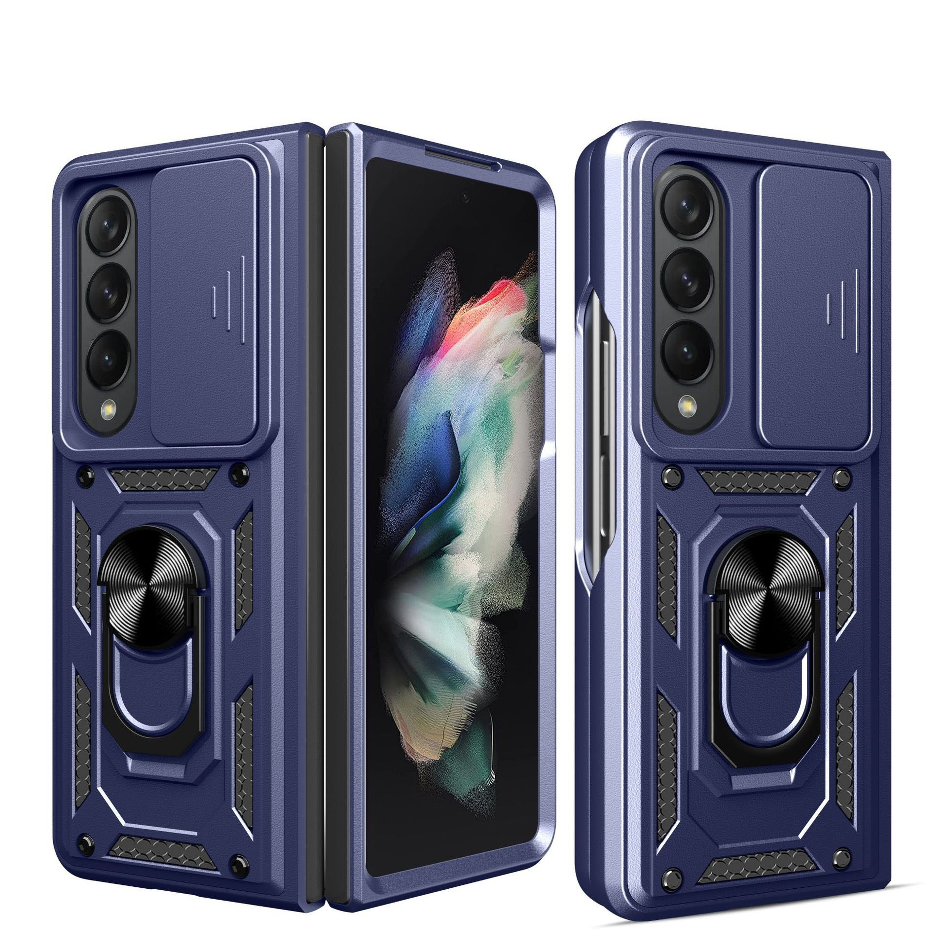 Armor All-inclusive Protective Phone Case For Samsung Galaxy Z Fold5 Fold4 - Mycasety Mycasety