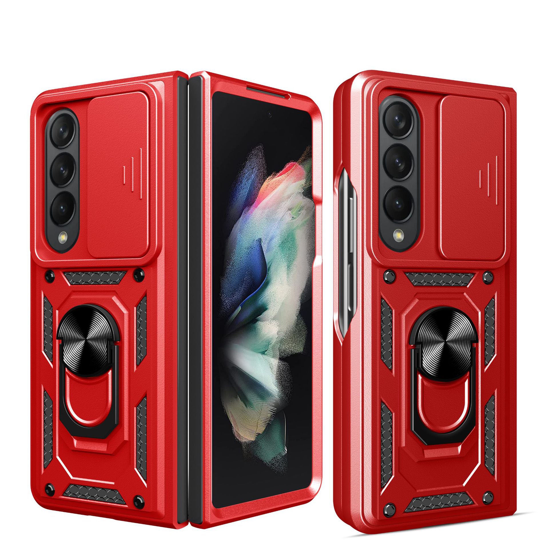 Armor All-inclusive Protective Phone Case For Samsung Galaxy Z Fold5 Fold4 - Mycasety Mycasety