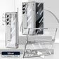 Magnetic Hinge Plating Case For Galaxy Z Fold 7/6/5/4/3 With Double Hinge Protector