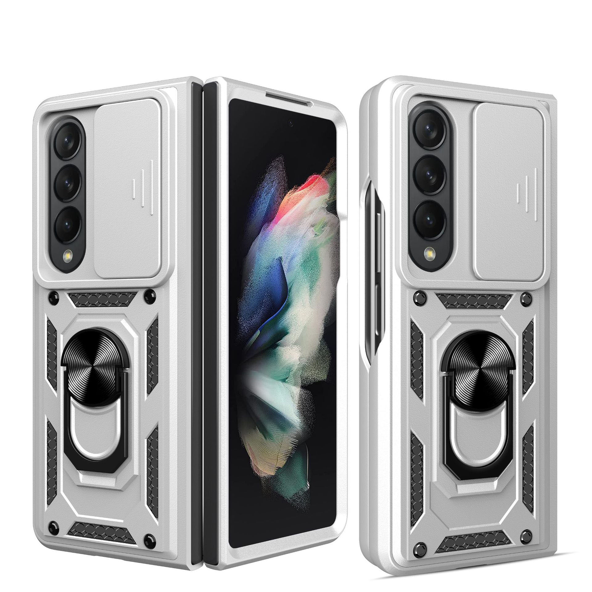 Armor All-inclusive Protective Phone Case For Samsung Galaxy Z Fold5 Fold4 - Mycasety Mycasety