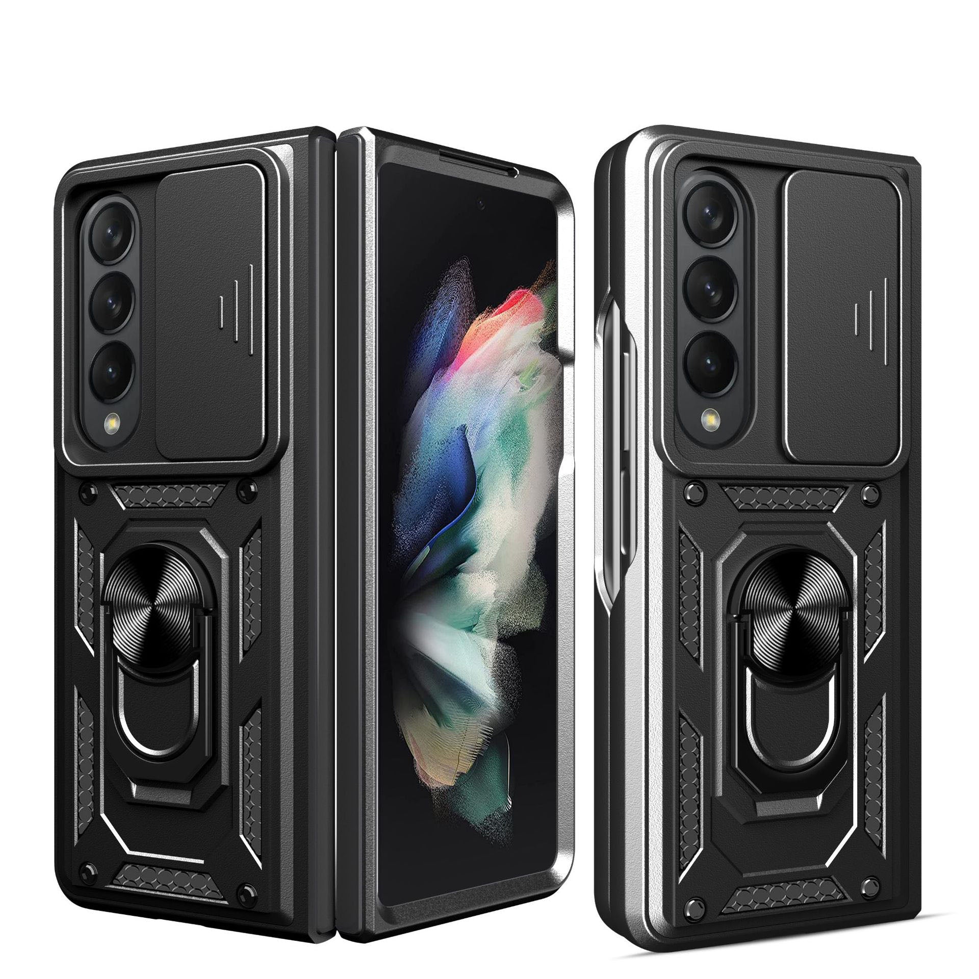 Armor All-inclusive Protective Phone Case For Samsung Galaxy Z Fold5 Fold4 - Mycasety Mycasety