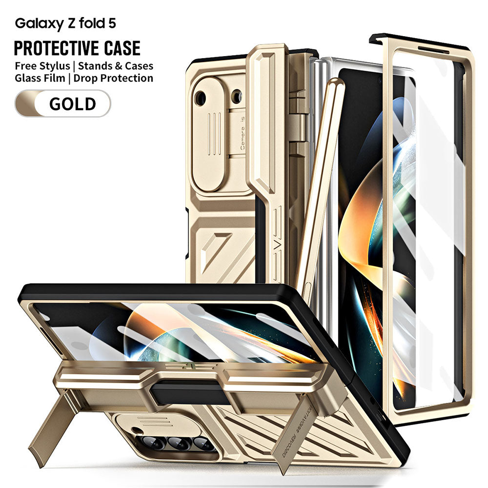 Transformers Folding Protective Cover Hinge All-Inclusive Drop-Proof Phone Case For Fold4 Fold5