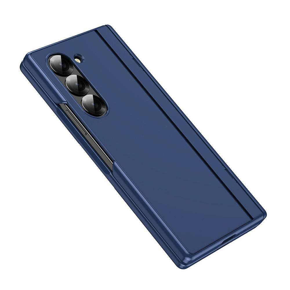 Folding Bracket Hinge Shell Protective Phone Case For Samsung Galaxy Fold With HD Screen Protector