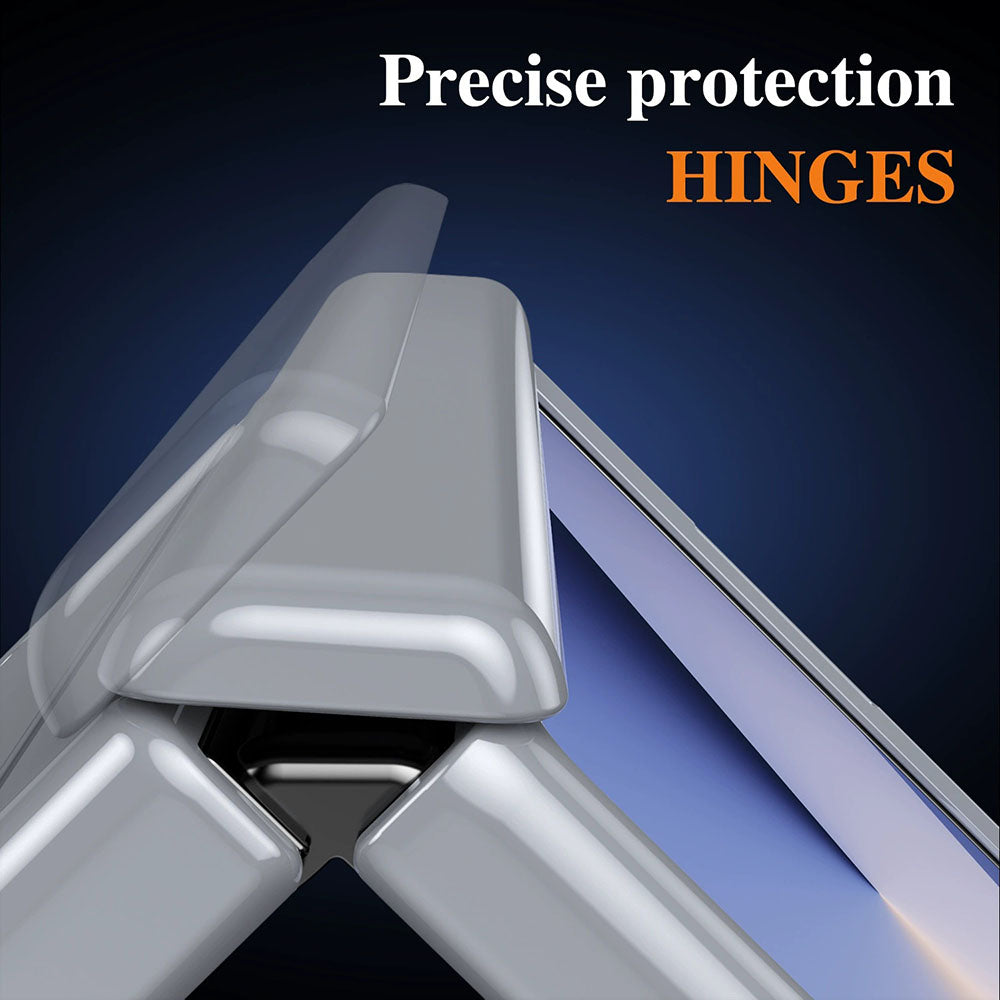 Folding Bracket Hinge Shell Protective Phone Case For Samsung Galaxy Fold With HD Screen Protector