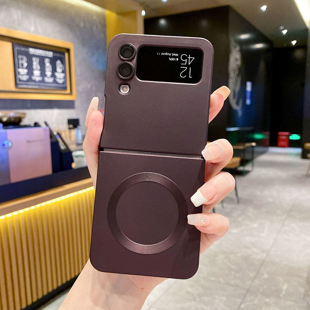 Ultra-Thin All-Inclusive Drop-Proof Magnetic Phone Case For Samsung Galaxy Flip4 Flip3