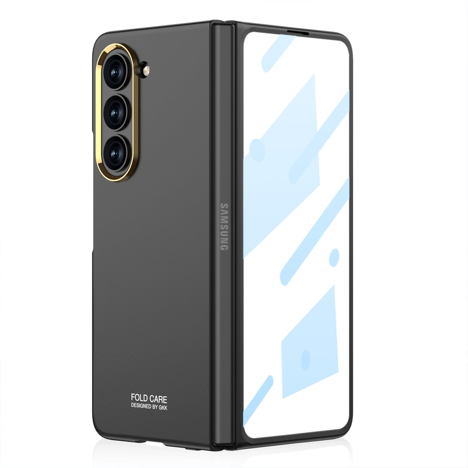 Ultra-Thin Phone Case With Screen Protector For Samsung Galaxy Z Fold 5/4/3 5G - mycasety2023 Mycasety