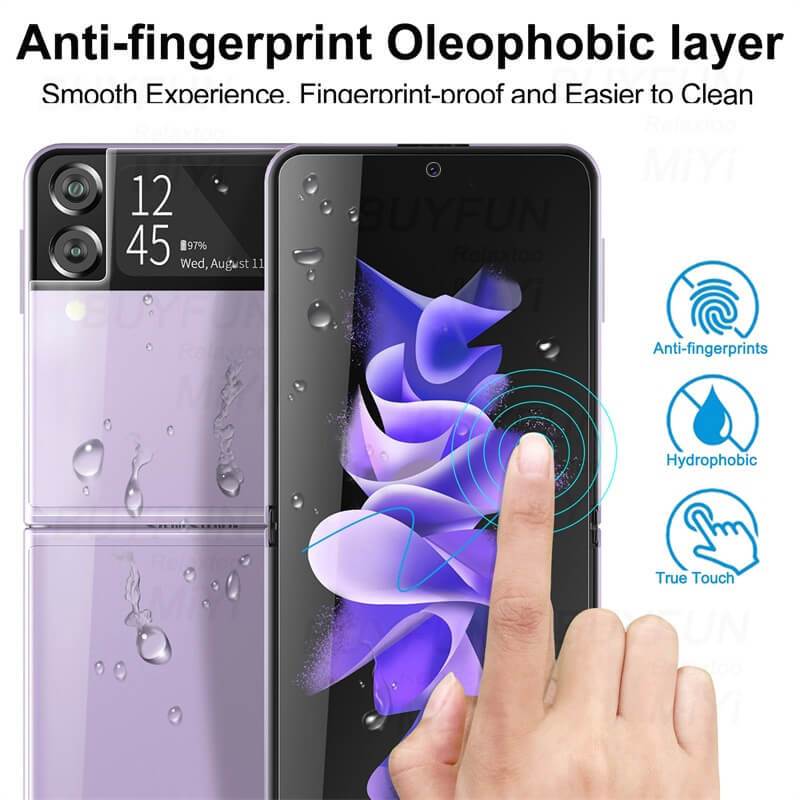 3 PCS High Quality Screen Protector For Samsung Galaxy Z Flip4 Flip3 5G - GiftJupiter