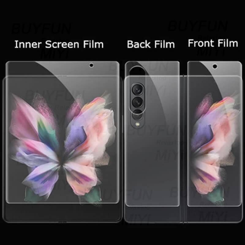 High-End Protective HD Hydrogel Film 4PCS - Samsung Galaxy Z Fold4 Fold3 5G - GiftJupiter
