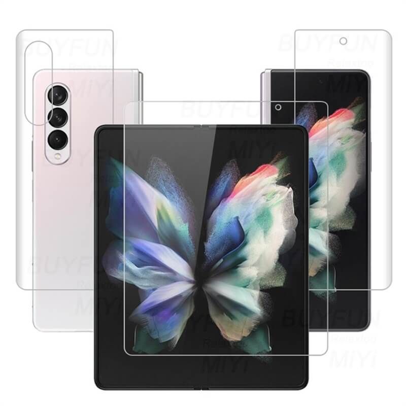 High-End Protective HD Hydrogel Film 4PCS - Samsung Galaxy Z Fold4 Fold3 5G - GiftJupiter