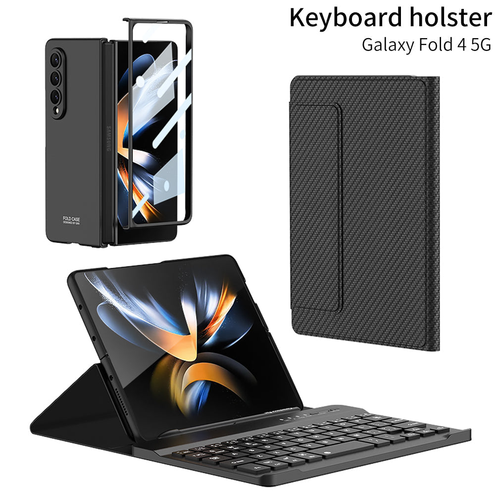 Galaxy Z Fold4 Fold3 High Quality Business Keyboard Case - GiftJupiter