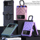 Magnetic Armor Ring Holder Case For Samsung Galaxy Z Flip3 5G - GiftJupiter