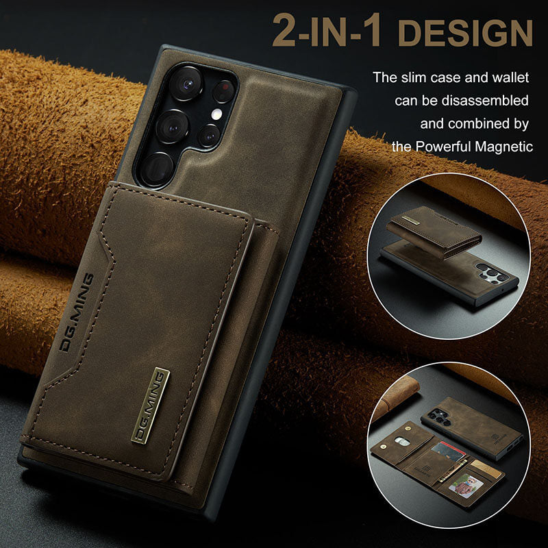Magnetic Leather Detachable Wallet Samsung Case Samsung Cases