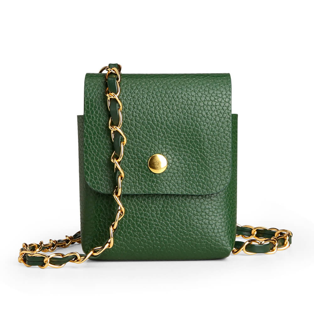 Fashion Leather Mini Phone Bag with Strap For Samsung Galaxy Z Flip4 Flip3 Flip 5G - GiftJupiter