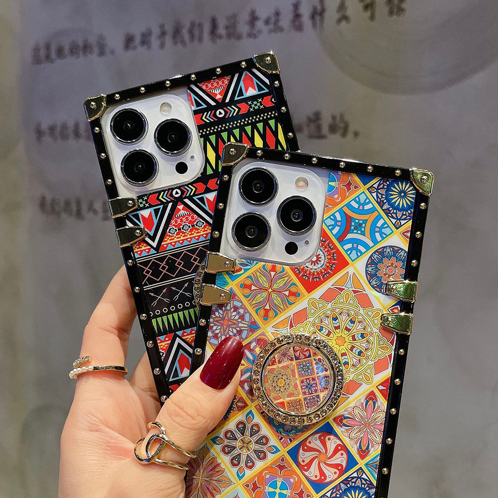 Newest Bohemian Totem Stands All-Inclusive Silicone Phone Case For Samsung Galaxy S21 S22 S23