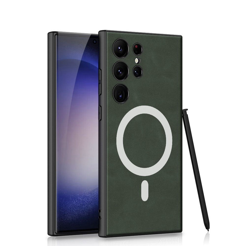 Newest Ultra-thin Leather Matte Phone Case For Samsung Galaxy S23 Series