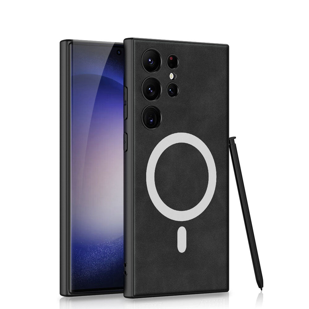 Newest Ultra-thin Leather Matte Phone Case For Samsung Galaxy S23 Series