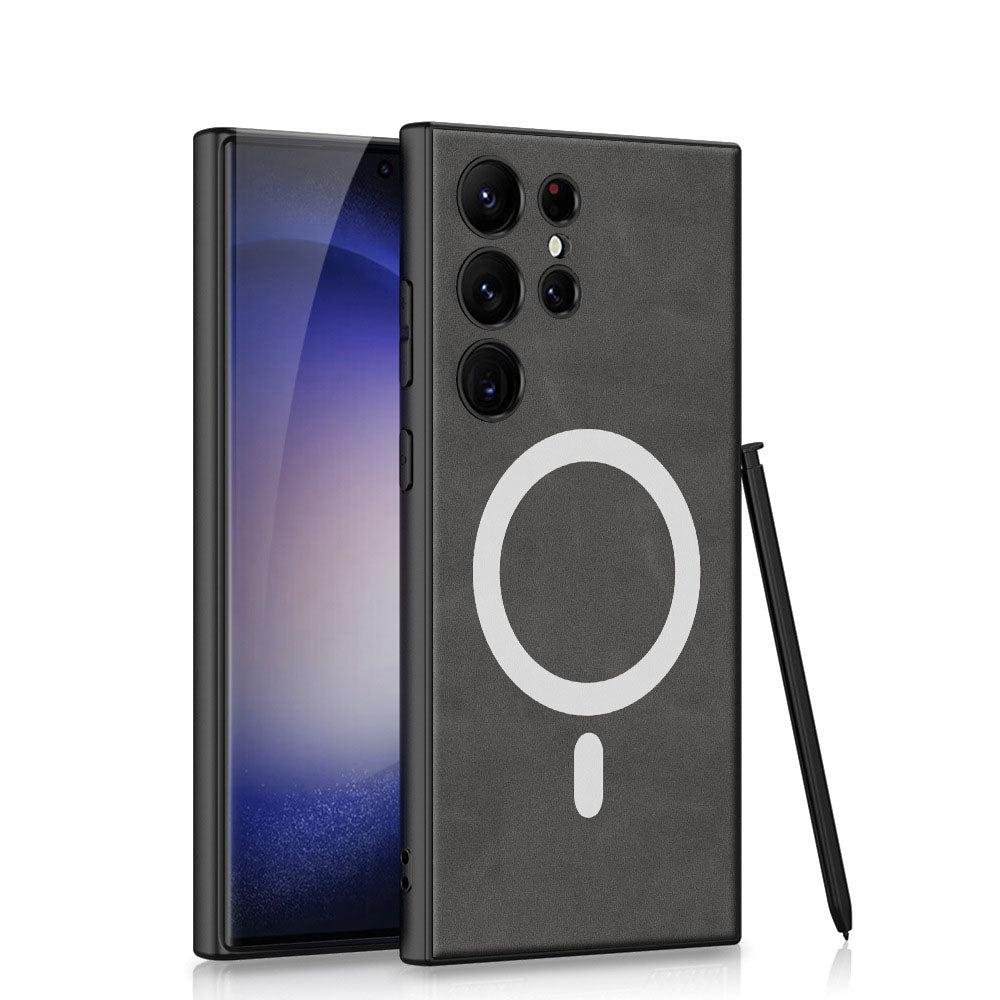 Newest Ultra-thin Leather Matte Phone Case For Samsung Galaxy S23 Series