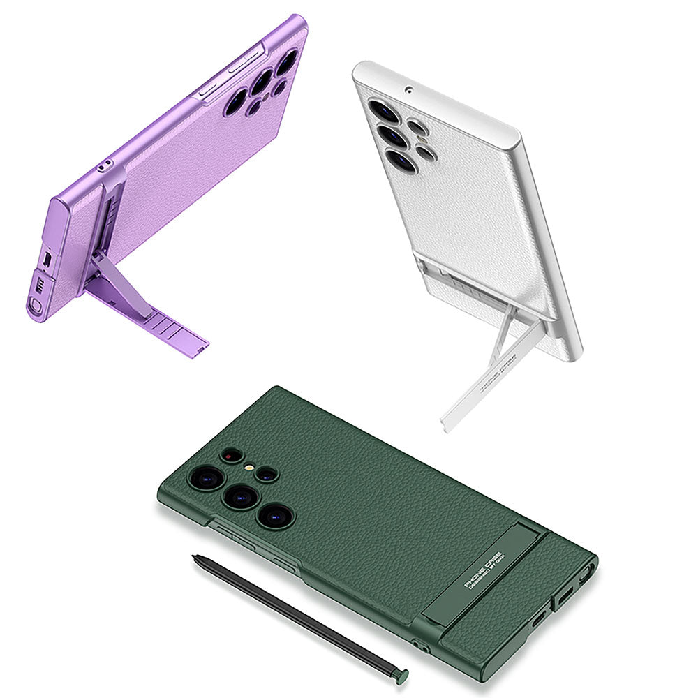 Newest Triumph Ultra-Thin/Phantom/Leather With Bracket Series Phone Case For S23 Series