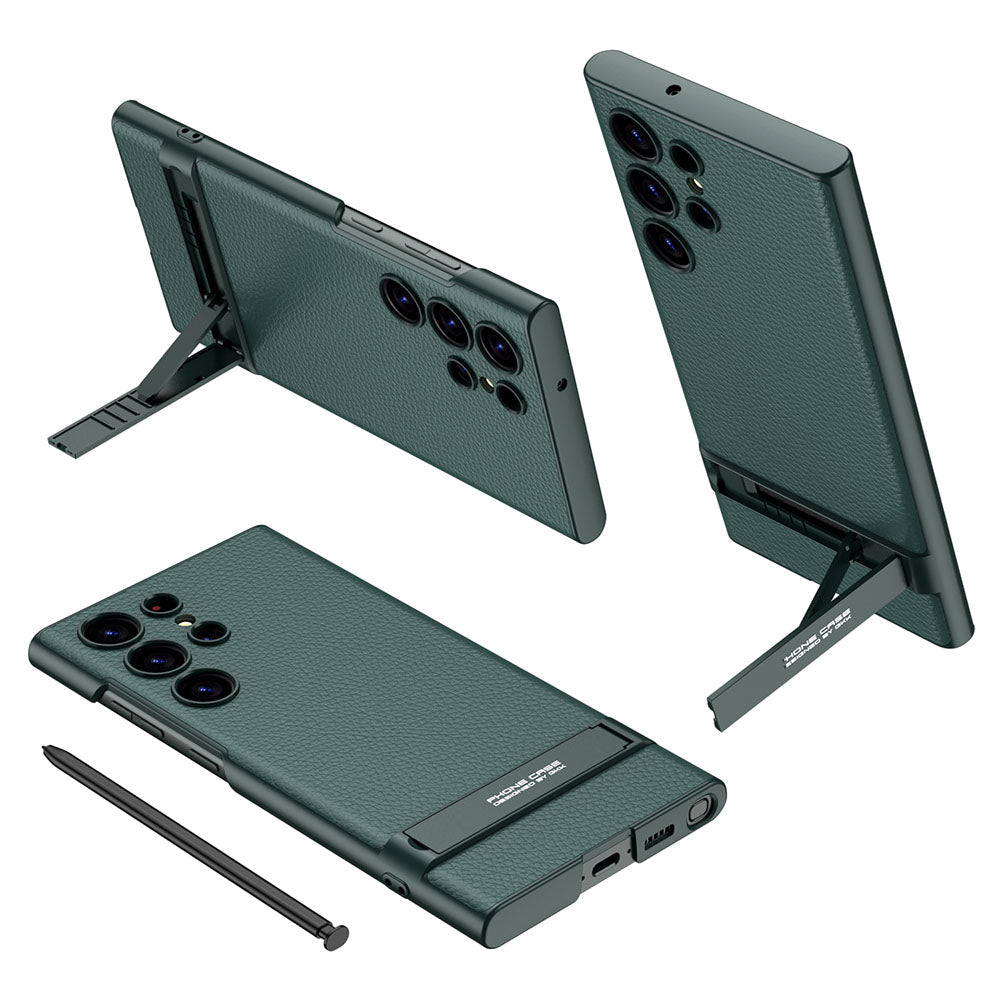 Newest Triumph Ultra-Thin/Phantom/Leather With Bracket Series Phone Case For S23 Series