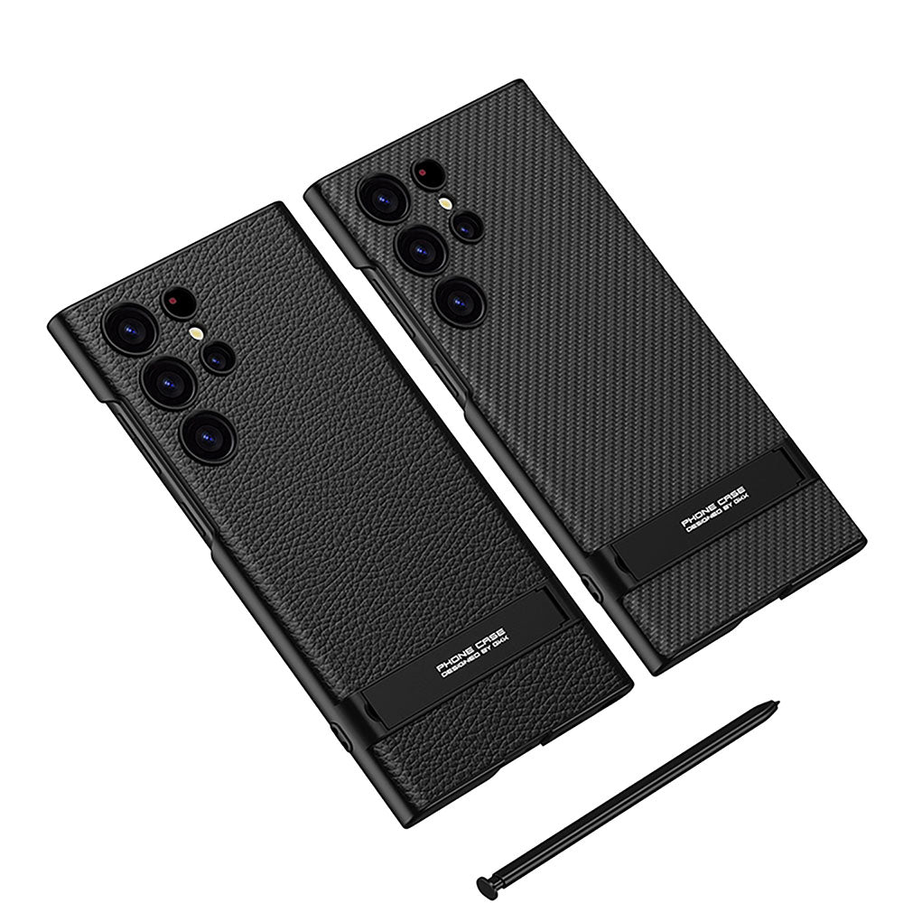 Newest Triumph Ultra-Thin/Phantom/Leather With Bracket Series Phone Case For S23 Series