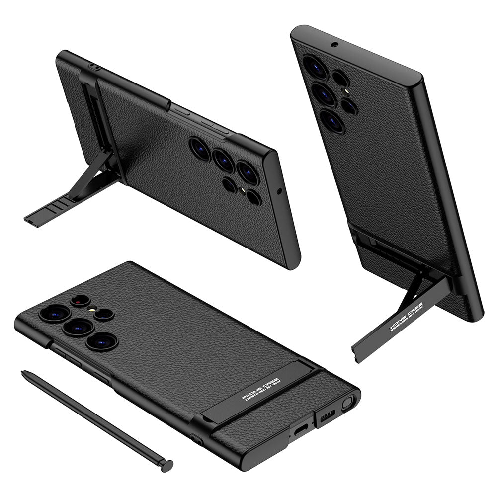 Newest Triumph Ultra-Thin/Phantom/Leather With Bracket Series Phone Case For S23 Series